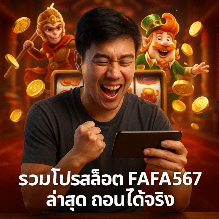 รวมโปรสล็อต FAFA567 ล่าสุด ถอนได้จริง