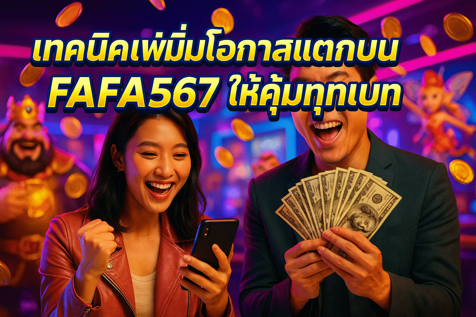 เทคนิคเพิ่มโอกาสแตกบน FAFA567 ให้คุ้มทุกเบท